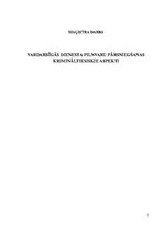 Diplomdarbs 'Vardarbīgās dienesta pilnvaru pārsniegšanas krimināltiesiskie aspekti', 1.