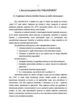 Prakses atskaite 'Kvalifikācijas prakse kurjerkompānijā SIA "Transports"', 5.