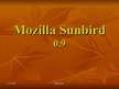 Prezentācija 'Programma "Mozilla Sunbird"', 1.