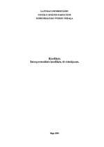 Referāts 'Konflikts. Interpersonālais konflikts, tā risinājums', 1.