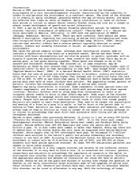 Eseja 'The Effects of Early Intervention in Autistic Children', 1.