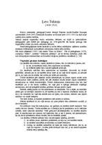 Referāts 'Ļevs Tolstojs', 1.