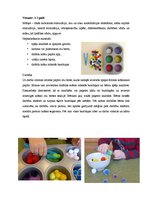 Prakses atskaite 'Runas un valodas attīstošās spēles dažāda vecuma bērniem. Metodika', 2.