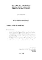 Konspekts 'Latvija Otrā pasaules karā', 1.