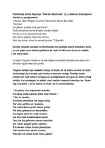 Konspekts 'Patstāvīgais darbs par Aspazijas lugas ‘’Sidraba šķidrauts’’ 2. un 3.cēlienu', 1.