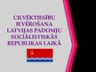 Referāts 'Cilvēktiesību ievērošana LPSR laikā', 14.