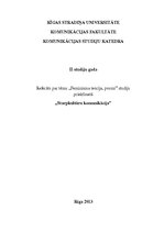 Referāts 'Feminisma teorija, posmi', 1.