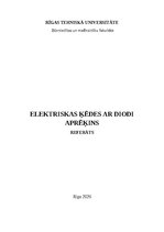 Paraugs 'Elektriskas ķēdes ar diodi aprēķins', 1.