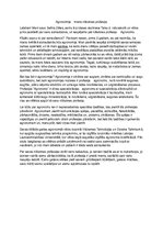 Eseja 'Agronomija – mana nākotnes profesija', 1.