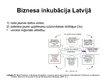Prezentācija 'Pakalpojumu sniedzēja un klienta sadarbības loma Latvijas biznesa inkubatoru vid', 2.
