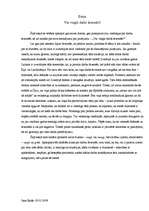 Eseja 'Vai viegls darbs ārzemēs?', 1.