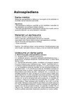 Paraugs 'Asinsspiediens', 1.