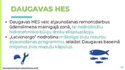 Prezentācija 'Latvijas HES un to ietekme uz vidi', 24.