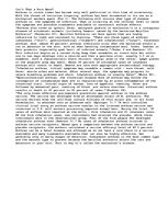 Eseja 'Everthing about Anthrax', 1.