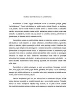 Konspekts 'Kultūras individuālisms un kolektīvisms', 1.