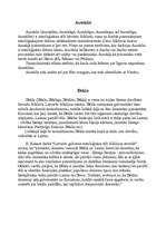 Konspekts 'Latviešu augstākās dievības', 1.