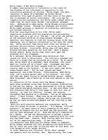 Eseja 'Willy Loman, a Man With A Dream. Character in "Death of a Salesman" by Miller', 1.