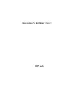 Konspekts '18.gadsimta kultūra', 1.