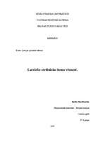 Referāts 'Latviešu strēlnieku loma vēsturē', 1.