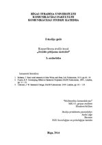 Konspekts 'Sociālo pētījumu metodes - pētniecības jautājums un fokusa grupas', 1.