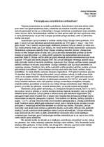 Eseja 'Vai iespējama autoritārisma atdzimšana Latvijā?', 1.