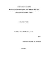 Referāts 'Pārbaudes veidi izglītībā', 1.