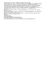 Eseja 'Knowledge Integration and Management', 3.