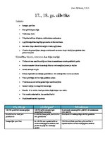 Konspekts '17. un 18.gadsimta cilvēks', 1.