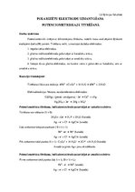 Paraugs 'Polarizētu elektrodu izmantošana potenciometriskajā titrēšanā', 1.