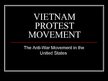Prezentācija 'Vietnam Protest Movement', 1.