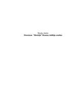 Konspekts 'Viesnīcas "Akvārijs" finansu rādītāju analīze', 1.