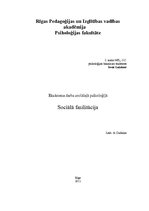 Referāts 'Sociālā fasilitācija', 1.