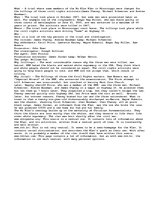 Eseja 'The Mississippi Burning', 1.