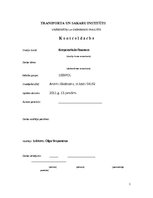 Referāts 'Finanšu pārskatu analīze', 1.