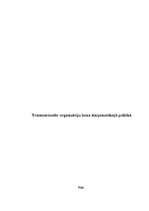 Referāts 'Transnacionālo organizāciju loma starptautiskajā politikā', 1.