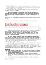 Referāts 'Aborts - tiesības izvēlēties vai noziegums', 4.