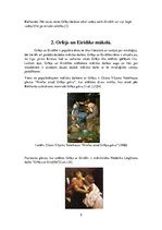 Konspekts 'Orfeja un Eiridīkes tēli literatūrā un mākslā', 5.