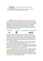 Referāts 'Mitoloģija (Laima, Saule)', 1.