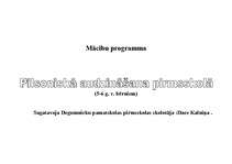 Konspekts 'Pilsoniskā audzināšana pirmsskolā', 1.