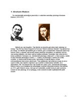 Konspekts 'Abrahama Maslova personības vajadzību teorija', 2.