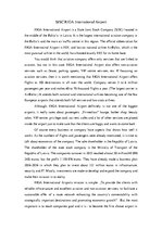 Konspekts 'Riga International Airport', 1.