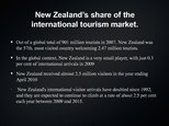 Prezentācija 'Tourism Situation in New Zealand', 5.
