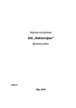 Biznesa plāns 'Biznesa plāns', 1.