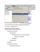 Paraugs 'XML datu bāzes izveidošana, datu ievade un izgūšana', 6.