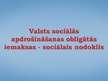 Prezentācija 'Sociālais nodoklis', 1.