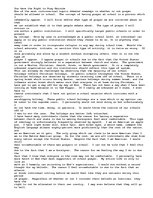 Eseja 'Prayer in Public Schools', 1.