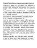 Eseja 'Analysis of Characters Number of Stars by Lois Lowry', 1.