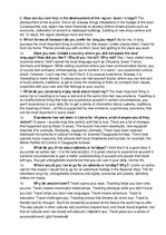 Konspekts 'Tourism and Traveling', 2.