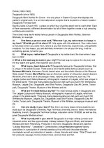 Konspekts 'Tourism and Traveling', 6.