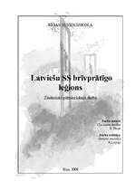 Referāts 'Latviešu SS brīvprātīgo leģions', 1.